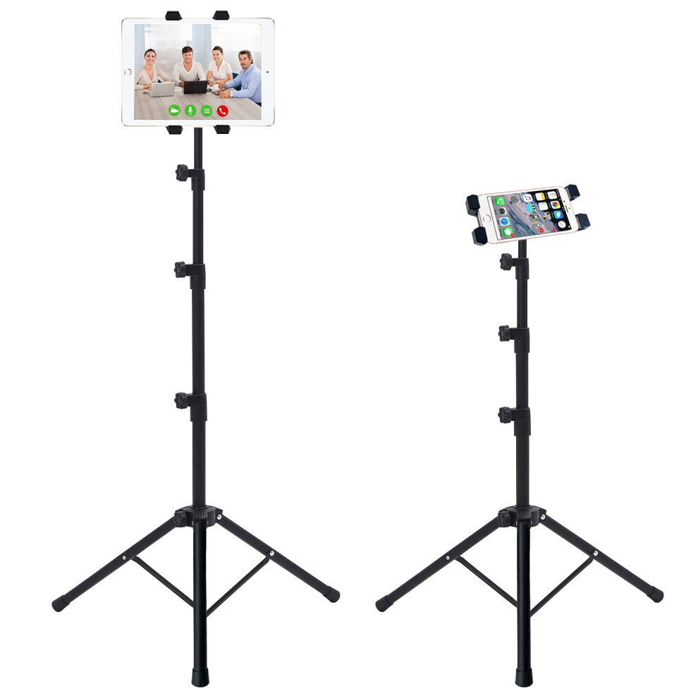 Ipad Tripod Stand, Height Adjustable Tablet Floor Stand, Tablet Holder Stand With 360? Rotating Ipad Tripod Mount For Ipad, Ipad Mini, Ipad Pro, Ipad 5051221704494