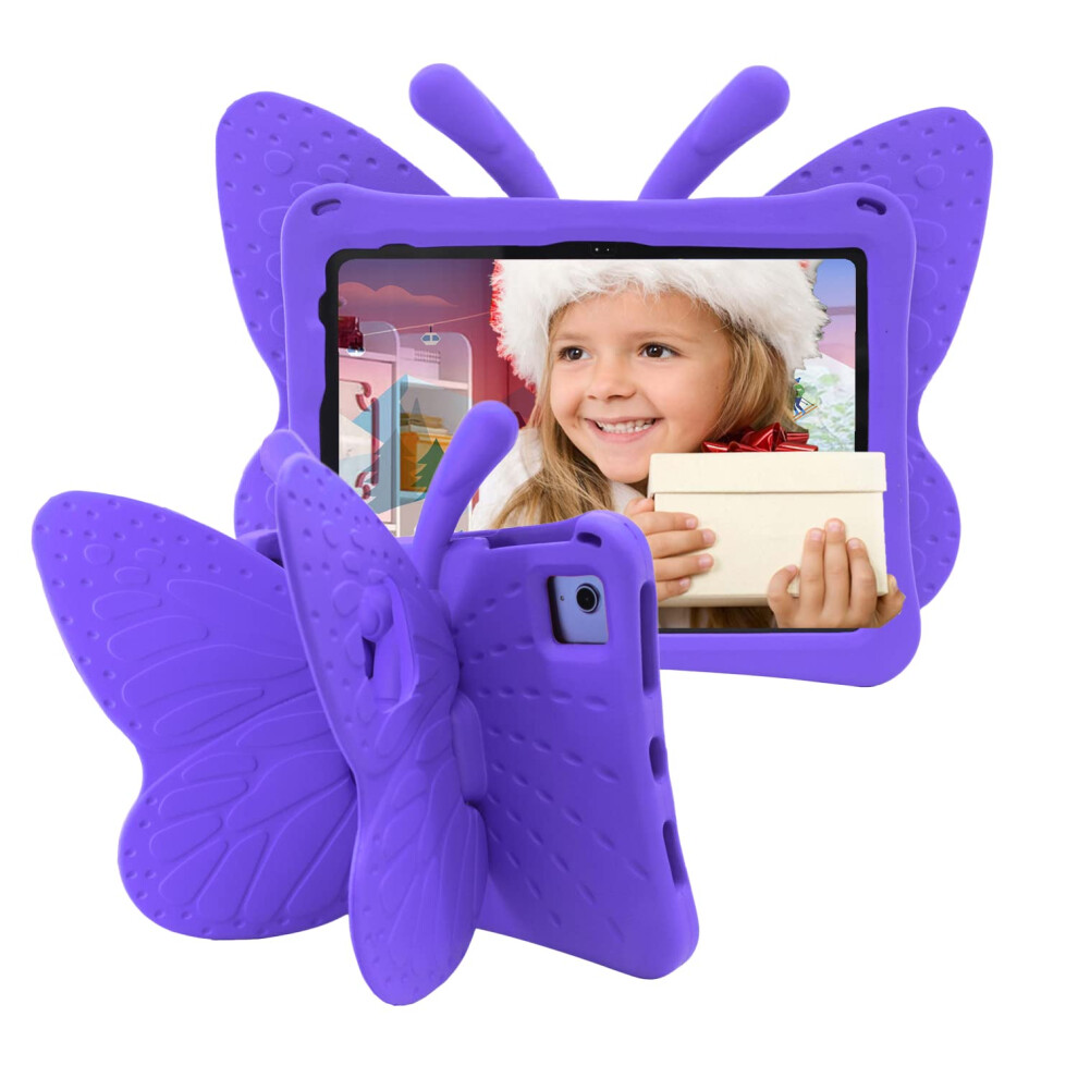 Tading Kids Case For Ipad (A16) 11Th Generation 11 Inch 2025/Ipad 10Th Generation 10.9 Inch 2022, Cute Butterfly Children Friendly Soft Eva Foam 5051221703046