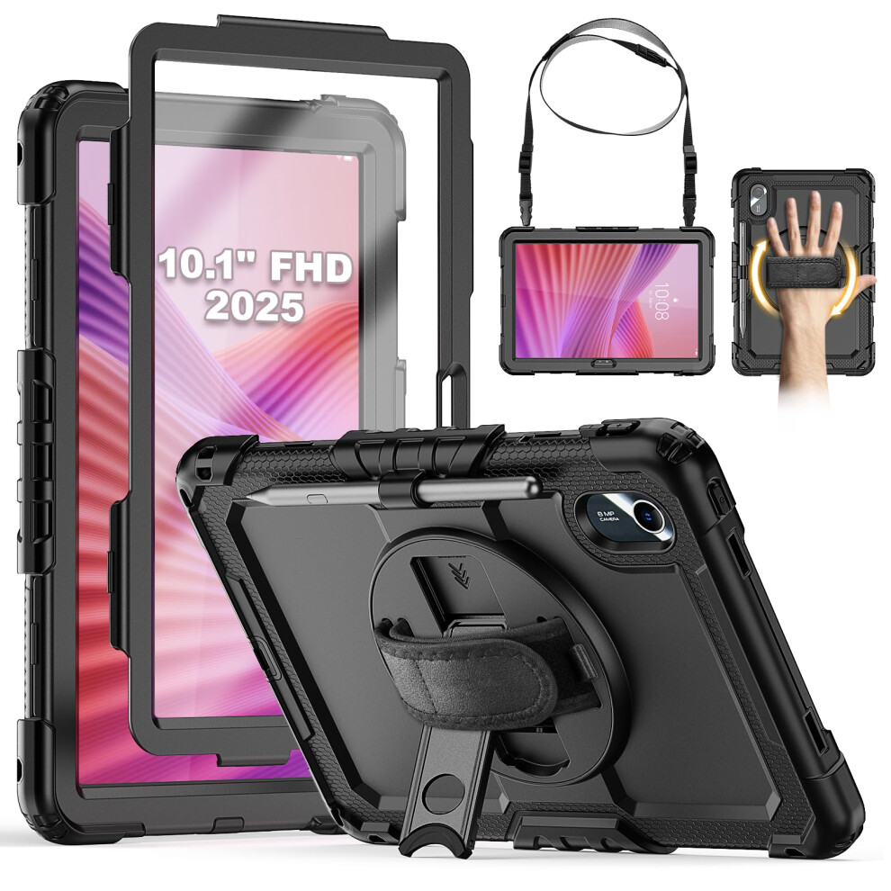 Photos - Other for Computer SEYMCY Case for Lenovo Tab 10.1 inch  (TB-311FU / TB-311XU), Full-body Shockproof with Screen Prot 2025(NOT Fit 2022 Version)