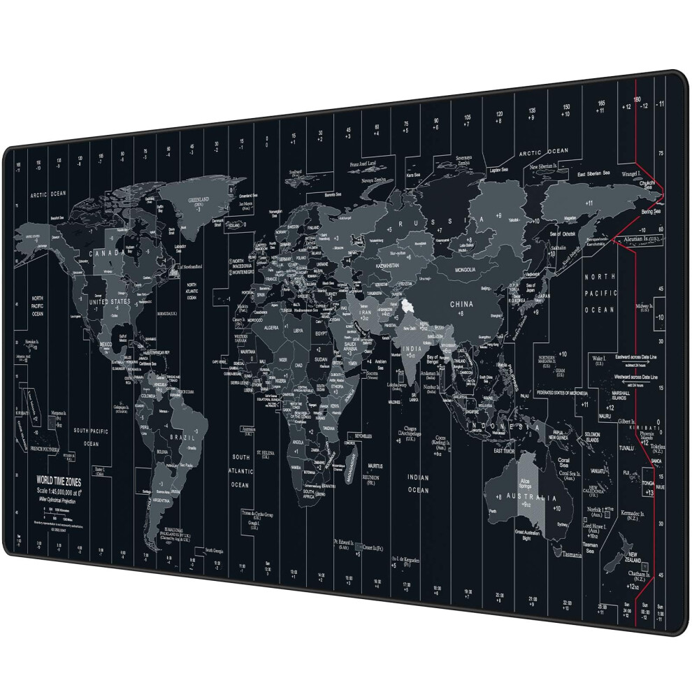 Anpollo Gaming Mouse Pad (900X400x3mm) Extended Mouse Mat Large Non-Slip Desk Pad With Precision Locked Edges Comfortable Keyboard Mat Suitable For 5051221708034