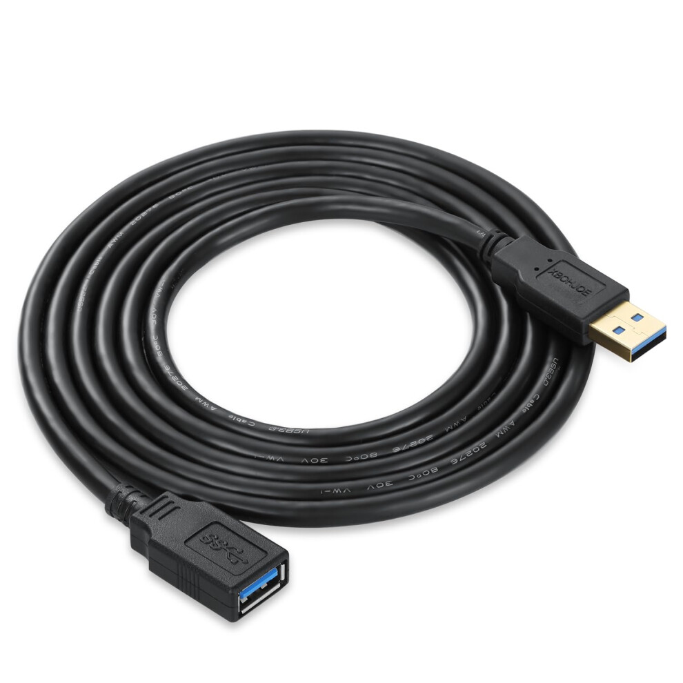 Xbohjoe Usb 3.0 Extension Cable 5M/15Ft Usb 3.0 Extender High Speed Cord Type A Male To A Female Extension Cable For Usb Mouse,Keyboard Extension 5051222470961