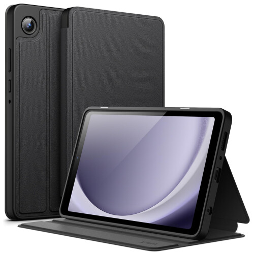 JETech Case for Samsung Galaxy Tab A11, Slim Folio Stand Protective Tablet Cover, Multi-Angle Viewing (Black)