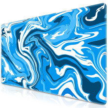 Abetcabe Gaming Mouse Pad, Extra Large Mouse Mat XXL 35.4?15.7 inch, Extended Mousepad with Non-Slip Rubber Water-Resistant surface for Home Office