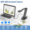 Gawervan 8MP Visualiser for Teaching/Classroom, USB Document Camera with 2 Microphones, 3 Level LED Light, Reverse Image Up and Down, Left and Right 2