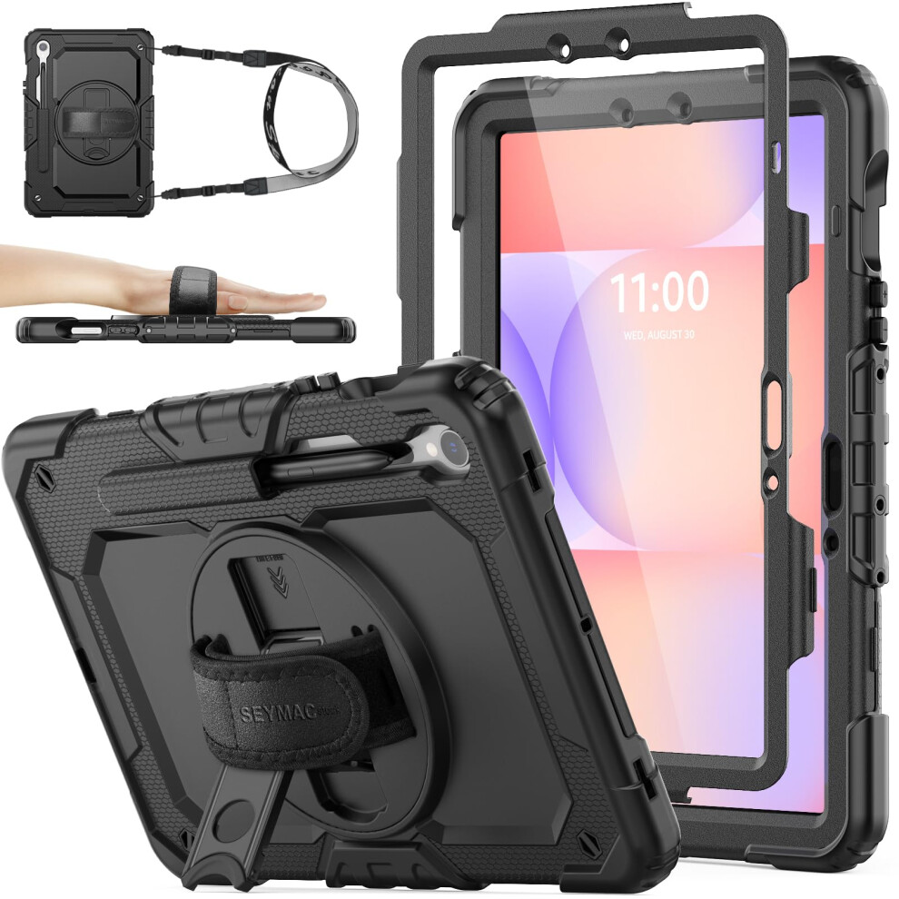 Photos - Other for Computer SEYMAC stock Case for Samsung Galaxy Tab S10 Lite/ S10 FE/ S9 FE 10.9 inch/ S9 11 inch, Full-body Shockproof with Screen Pro