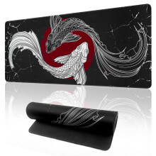 Zindoo Gaming Mouse Pad Anime Large Desk Mat, XXL Mouse Mat Extended (900x400mm), Non-Slip Japanese Keyboard Mat Laptop Pad, Gaming Mousepad with