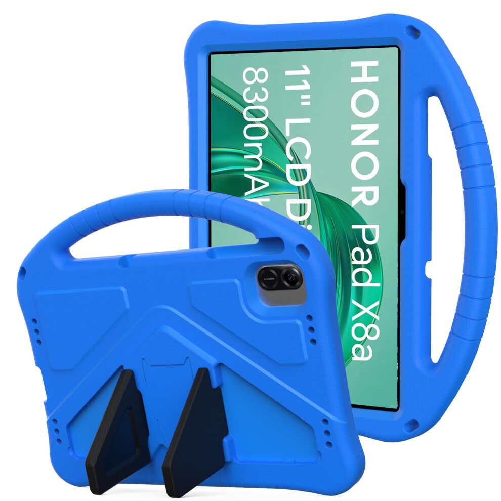 Yrh For Honor Pad X8a Case 11 Inch 2024, Eva Shockproof Cover For Honor X8a 11 Inch Tablet Case, With Stand Handle, Blue 5051222473122