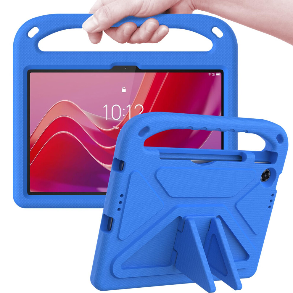 Atooz For Lenovo Tab 10.1 2025 Case, Kids Cover With Shockproof Handle Stand For Lenovo Tab 10.1Inch (Tb311xu / Tb311fu) Tablet (Blue) Blue 5051222473924