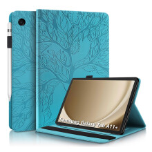 Succtopy Case for Samsung Galaxy Tab A11+/A11 Plus 2025 11 Inch SM-X230 SM-X235 SM-X236B Folio Flip PU Leather Cover with Pen Holder Protective Tablet
