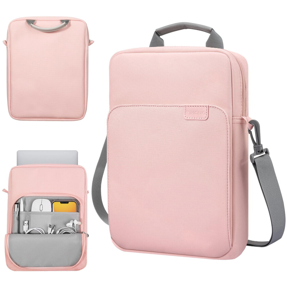 Timovo 9-11 Inch Tablet Sleeve Bag With Shoulder Strap For Ipad 11-Inch A16 2025, Ipad 10Th Gen. 10.9"/10.2", Galaxy Tab A9+/A11plus 11", Pink 5051221715209