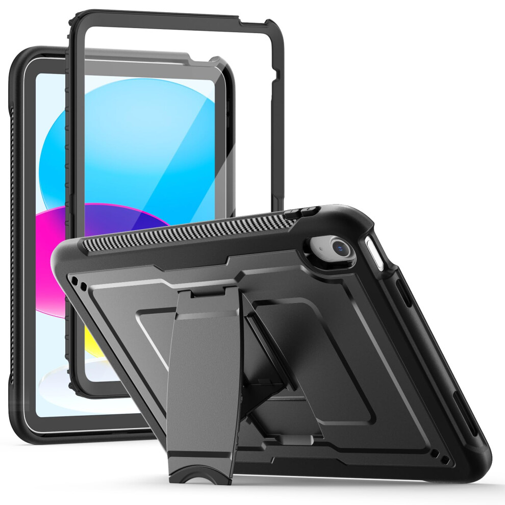 Seymac Case For Ipad A16 11Th Generation 11 Inch 2025/ 10Th Generation 10.9 Inch 2022, Shockproof Protective For Ipad 11 Cover With Built-In Stand And 5051222477953