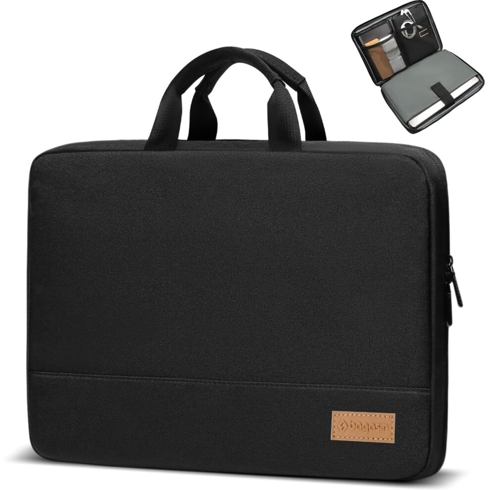 Bagasin 14 Inch Laptop Sleeve Case Computer Bag For Macbook Hp Lenovo Dell Asus Acer Chromebook 14 / Hp Stream 14 / Dell Inspiron 14 / Lenovo Ideapad 5051222478554