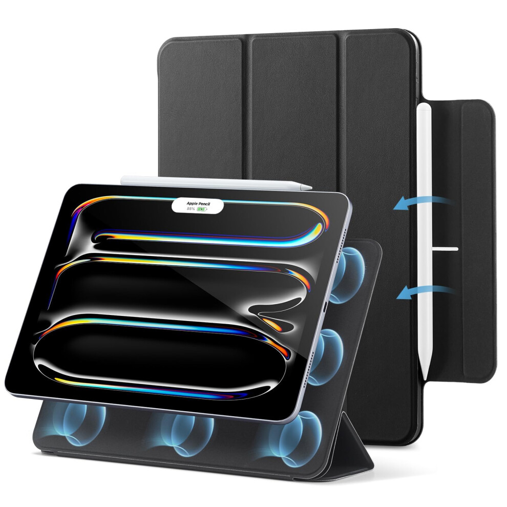 Esr For Ipad Pro 13 Inch Case M5/M4 (2025/2024), Powerful Magnetic Attachment, Slim Trifold Stand, Supports Pencil Pro And Pencil (Usb-C), Auto 5051222476031