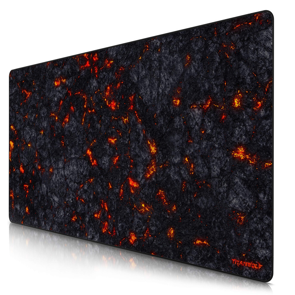 Titanwolf - Extra Large Gaming Mouse Mat 1200X600mm Oversize - Xxl Mouse Pad - Desk Pad Xxxl Extended ? Mice Mat Pad For Precision And Speed - 5051222479667