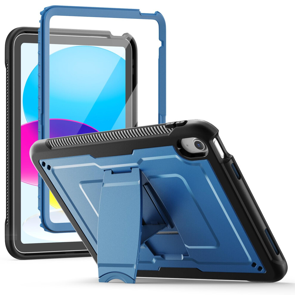 Seymac Case For Ipad A16 11Th Generation 11 Inch 2025/ 10Th Generation 10.9 Inch 2022, Shockproof Protective For Ipad 11 Cover With Built-In Stand And 5051222476819