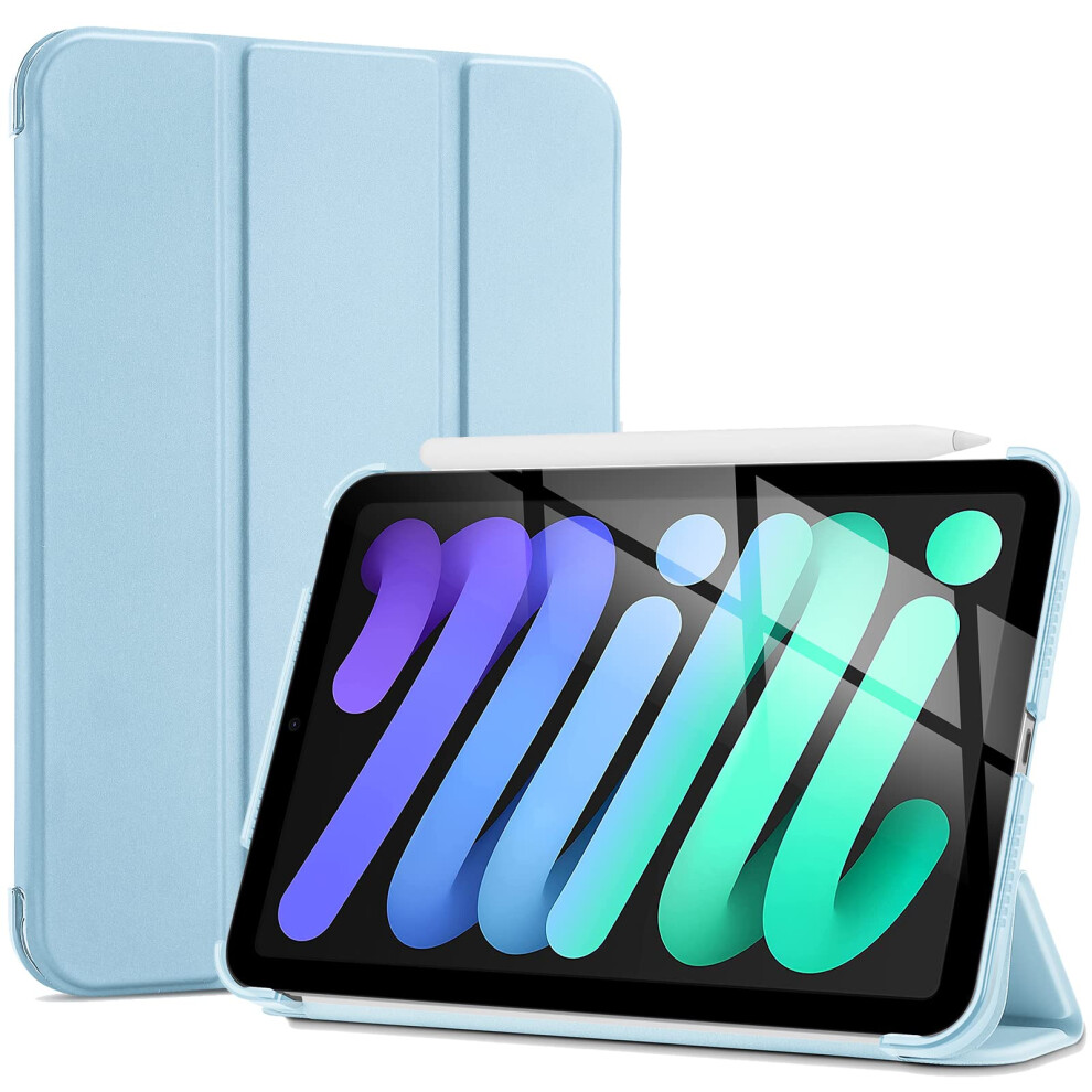 Procase Smart Case For Ipad Mini 7 (A17 Pro 2024)/ Mini 6 2021 8.3 Inch, Hard Back Cover For Ipad Mini 7Th/6Th Generation 5051221718941