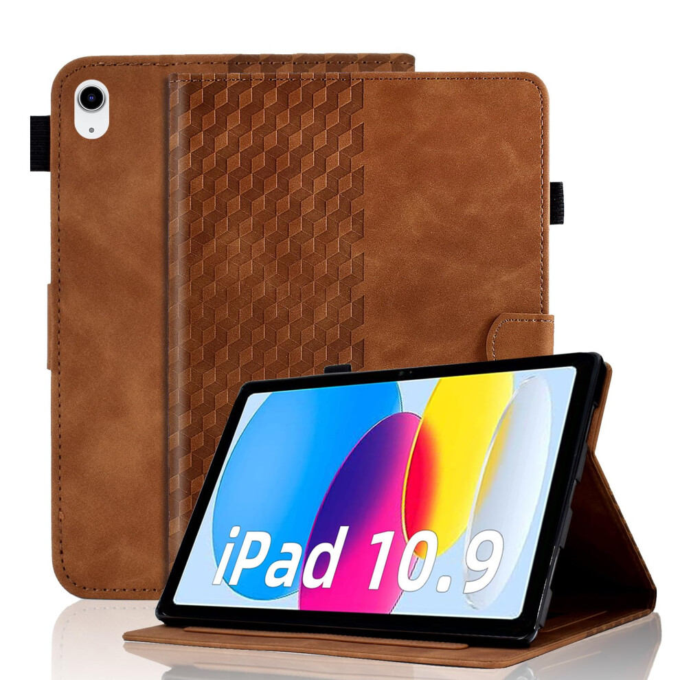 Vkooer Case For Ipad (A16) 11Th Generation 2025 11-Inch/10Th Generation 2022 10.9 Inch Leather Folio Cover With Auto Sleep/Wake Card Pocket Multi 5051221719689