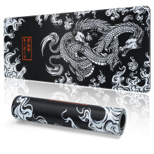 EFISH Gaming Mouse Mat Large Mouse Pad (31.5" x 11.8") Washable Laptop Desk Pad, Japanese Keyboard Pad, Non-Slip Rubber Base Desk Mat for MacBook, PC,