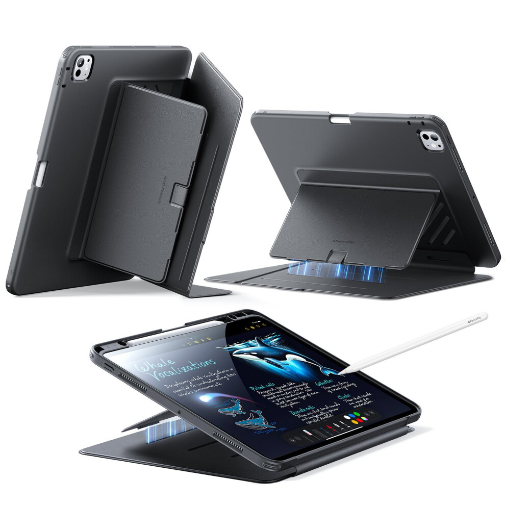 Esr For Ipad Pro 13 Inch Case M5/M4 (2025/2024), Vertical Stand Cover, Multi Stand Angles, Ultra-Stable Case For Ipad Pro 13 (2025/2024) With Pencil 5051222477656