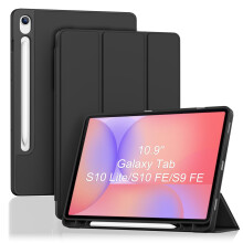 ProCase Smart Case for Galaxy Tab S10 Lite/S10 FE/S9 FE 10.9-Inch with S Pen Holder, Trifold Stand Folio Cover with Soft TPU Back for 10.9" Galaxy Tab