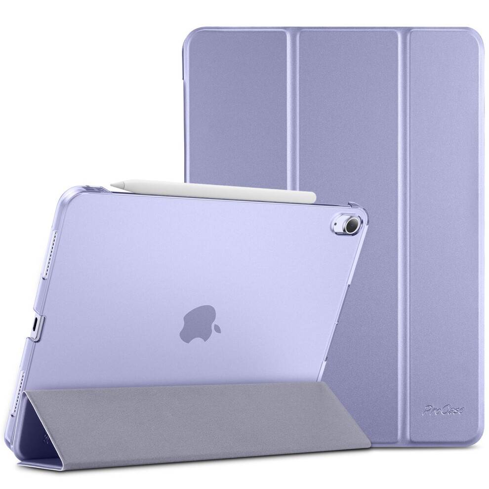 Procase Smart Case For Ipad Air 11-Inch M3 2025/M2 2024/10.9" Air 5Th 4Th 2022 2020, Protective Cover For Ipad Air 5 4 - Purple 5051221727189