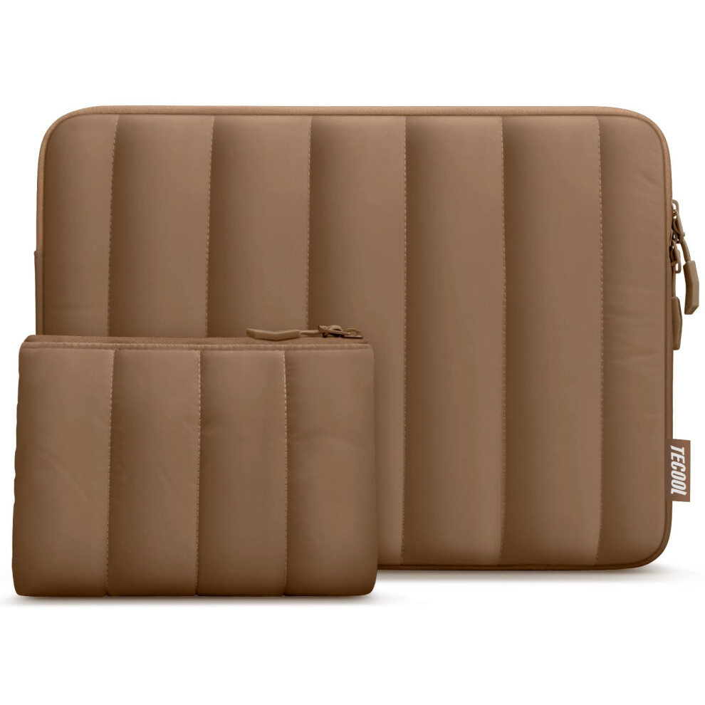Tecool Puffy 13 13.3 Inch Laptop Sleeve Macbook Case For Macbook Air 13 13.6 Inch M4 M3 M2 M1 2025 2024-2010, Macbook Pro 13/14 Inch M4 M3 M2 5051221725512