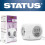 Status Status White Cube Socket | 3 Way Cube with 3 USB Adapter Socket | 1.4m Extension Lead | S3W1.4M3XUSB1PK6 1