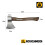 Roughneck Roughneck ROU65670 Traditional Hickory Handle Axe 600g (1?lbs) 2