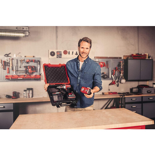 Einhell Einhell E-Box S35 Storage Case - Power Tool Box, Stackable, Splash-Proof, Protective Storage And Transport Of Tools And Accessories - 350 x 330 x 2