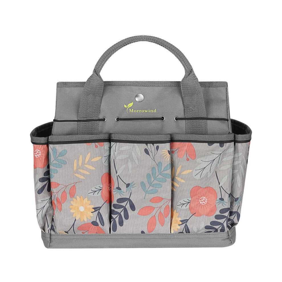 Morrowind Garden Tool Bag, Oxford Cloth Garden Tote Bag Garden Tool Storage Bag Tool Organizer With 8 Exterior Pockets For Gardening Yard Lawn Work 5051222349991