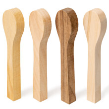 BeaverCraft Wood Carving Spoon Blank BB2 - Unfinished Wood Spoon Carving Kit - Wooden Blank, Basswood Blocks for Whittling