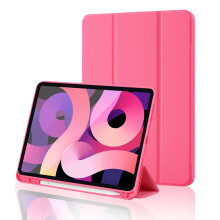 iPad (A16) 11th Generation Case 11 Inch 2025, iPad 10th Generation Case 2022 10.9 Inch with Pencil Holder, Soft TPU Back Slim Smart Protective Trifold