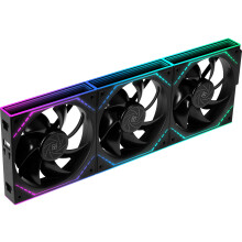 Thermalright TL-M12Q X3 120mm PC Case Fans, 2000RPM High Airflow, ARGB Daisy-Chain, Infinity-Mirror Lighting, 3-Pack