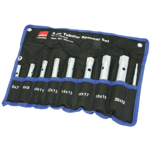 Hilka Hilka 17900802 Box Spanner Set Metric (8-Piece)