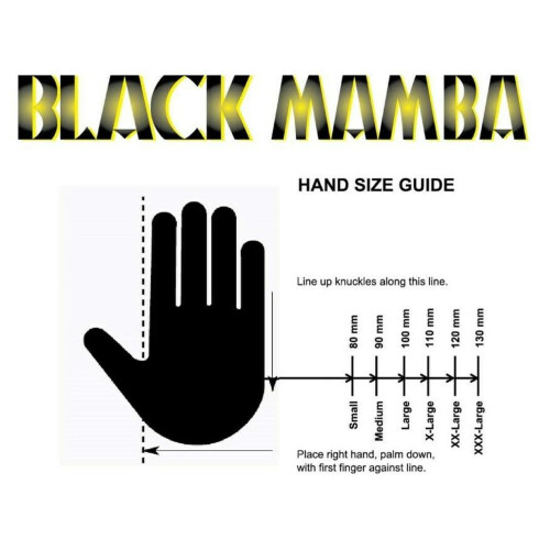 Black Mamba BLACK MAMBA NITRILE WORKSHOP GLOVES (BOX 100) : XL 1