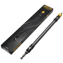 LEXIVON 12-inch Flexible Drill Bit Extension with Quick-Release Holder, 1/4 Inch Hex Shank (LX-501)