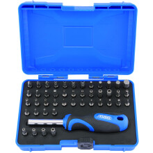 Draper 45 Piece Security Screwdriver Set | Magnetic Precision Driver Kit | 25mm 1/4" Bits | Soft Grip Hand Tools Set | Heavy- Duty Storage Case |