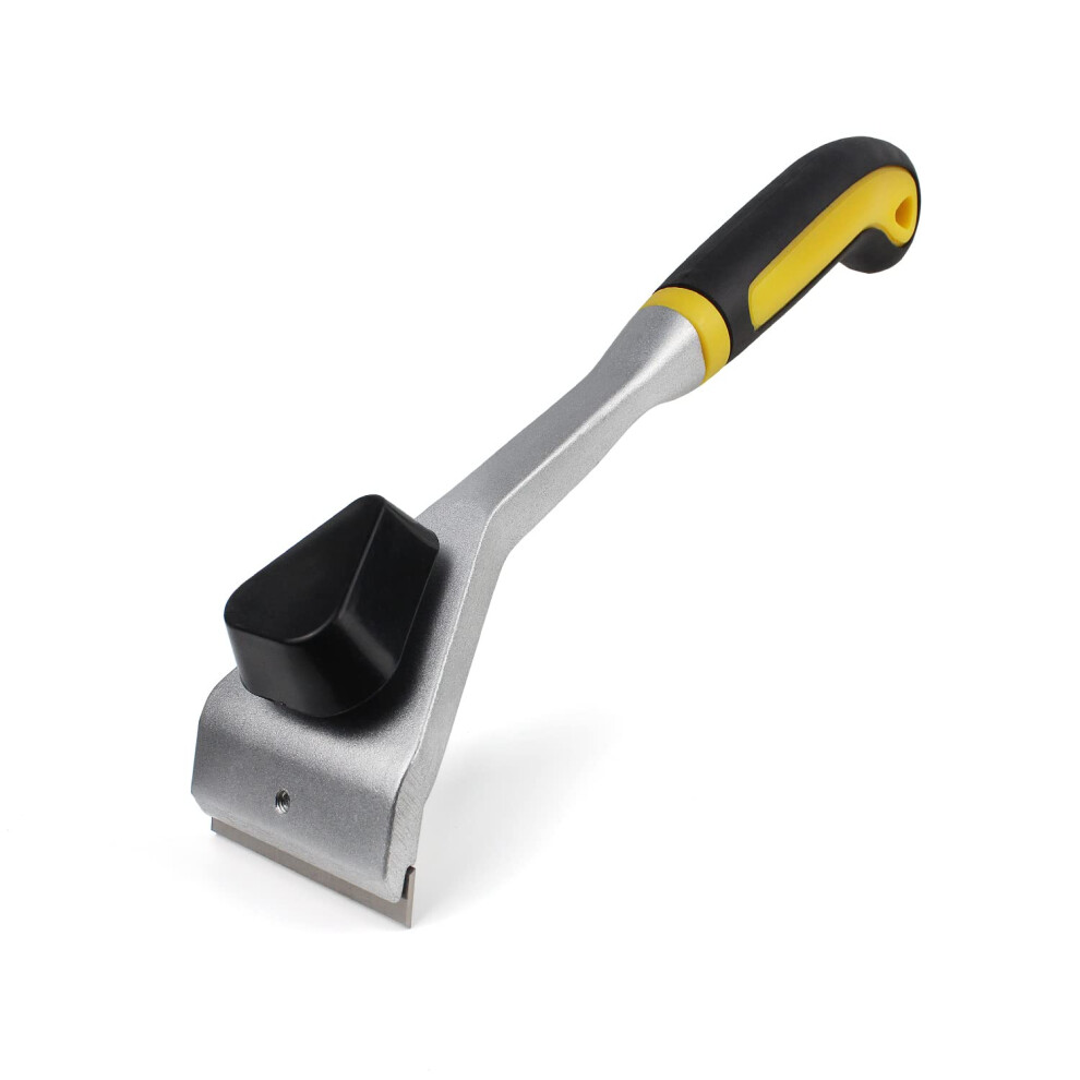 Topbidetec Carbide Paint Scraper With 60Mm Double-Edged Tungsten Carbide Blades Soft Grip Wood Scraper For Removing Paint Glue Grout Varnish 5051222382264