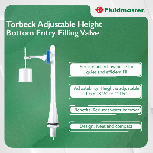 W.C. Fill Valve Bottom Entry 2