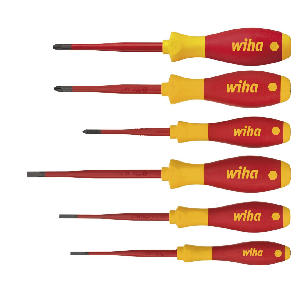 Wiha 3201K601 Softfinish Electric Slimfix, Schwarz, (38362)