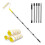 2M+-Paint Roller,Paint Rollers with Extended and Removable Handles?extendable Paint Roller+Thickened Rod Paint Roller Extension Pole, Mural Brush for 1