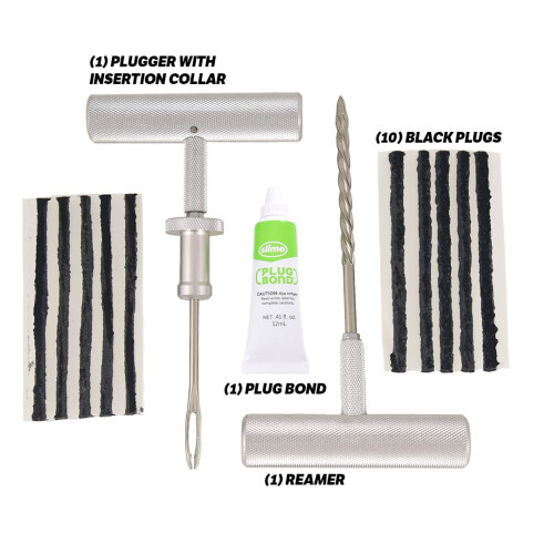 Slime 20290-5 Tire Plug Kit, Ultimate Reamer Plugger Set 1