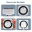 M EGA MEGACUBE 24 Hour Square Mechanical Timer, Plug-in Time Controller - White - 3 Pack 3