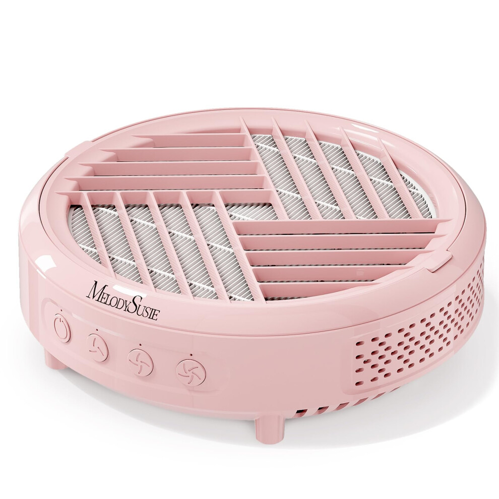 Melodysusie Nail Dust Collector,Compact Vacuum Fan Dust Collector For Beginner With Reusable Filter,Hpro Powerful Dust Suction Machine Manicure 5051222361542