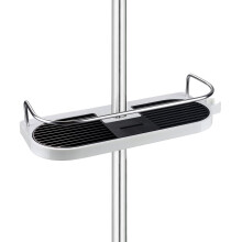 homeasy Bathroom Shower Shelf, Shower Caddy/Tidy No Drilling Shower Holders Storage for Soap Shampoo Shower Rack Hanging with Buckle and Shower Head