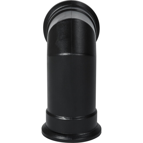 Adam Adam Angled Decorative Stove Pipe in Black
