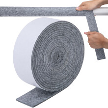 16.4Ftx2.4inch Pipe Wrap Insulation Tape - Pipe Insulation Lagging Wrap - Felt Adhesive Wrap Cover for Outdoor Indoor Cold Hot Water Pipes,Winter