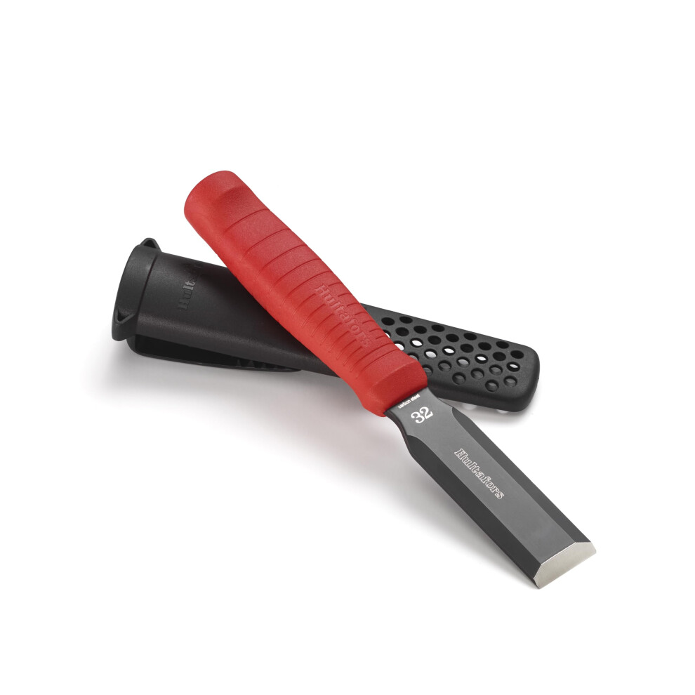 Hultafors Edc32 (390083) Chisel With Holster - Orange, 232 Mm L X 32 Mm W 5051222371046