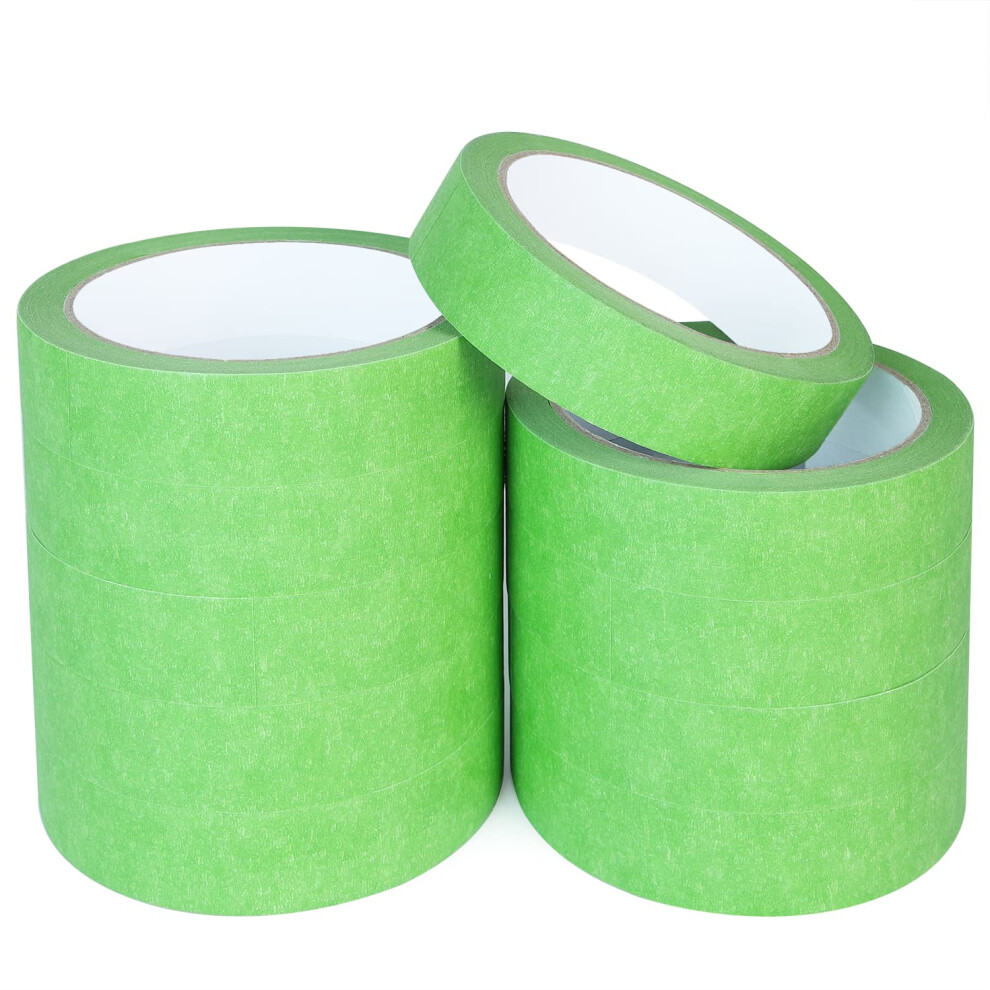 Northern Brothers Masking Tape 24Mm Painting Decorating Artist Craft Green Painters Tape Masking 10 Rolls For Indoor 5051221748061