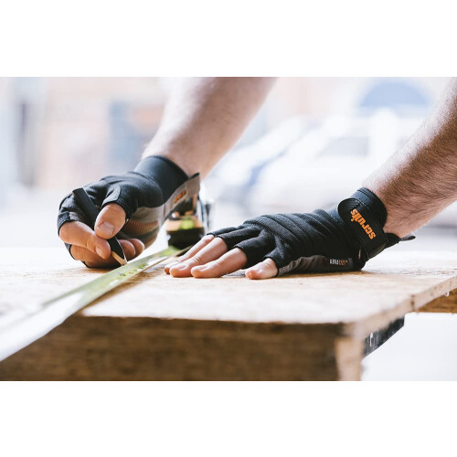 Scruffs Scruffs Trade Fingerless Gloves Black L / 9 (T51004) 2